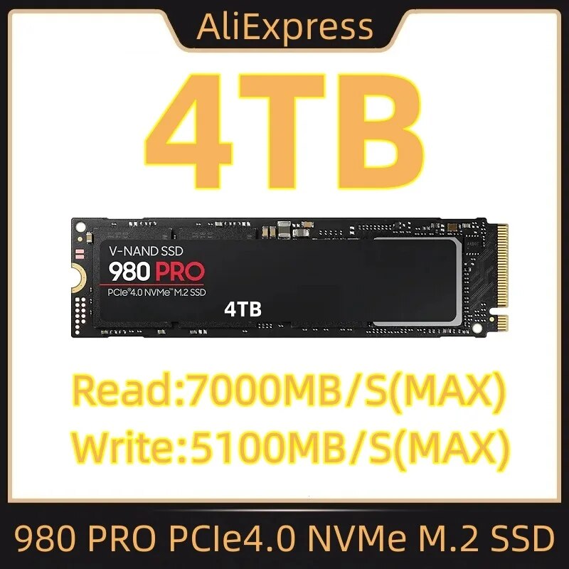 980  SSD NVMe PCIe 4.0 M.2 2280 ũ ̺, PS5 ÷̼̽ 5 Ʈ ̴ PC ӿ ǻͿ, 1TB, 2TB, 4TB